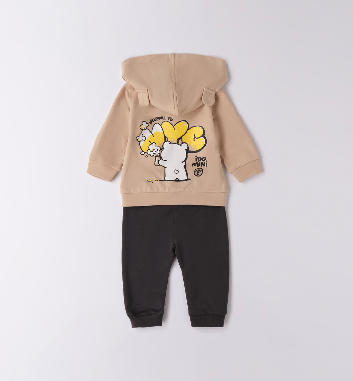 Tuta neonato iDOMini BEIGE-0925 - 0024B00900