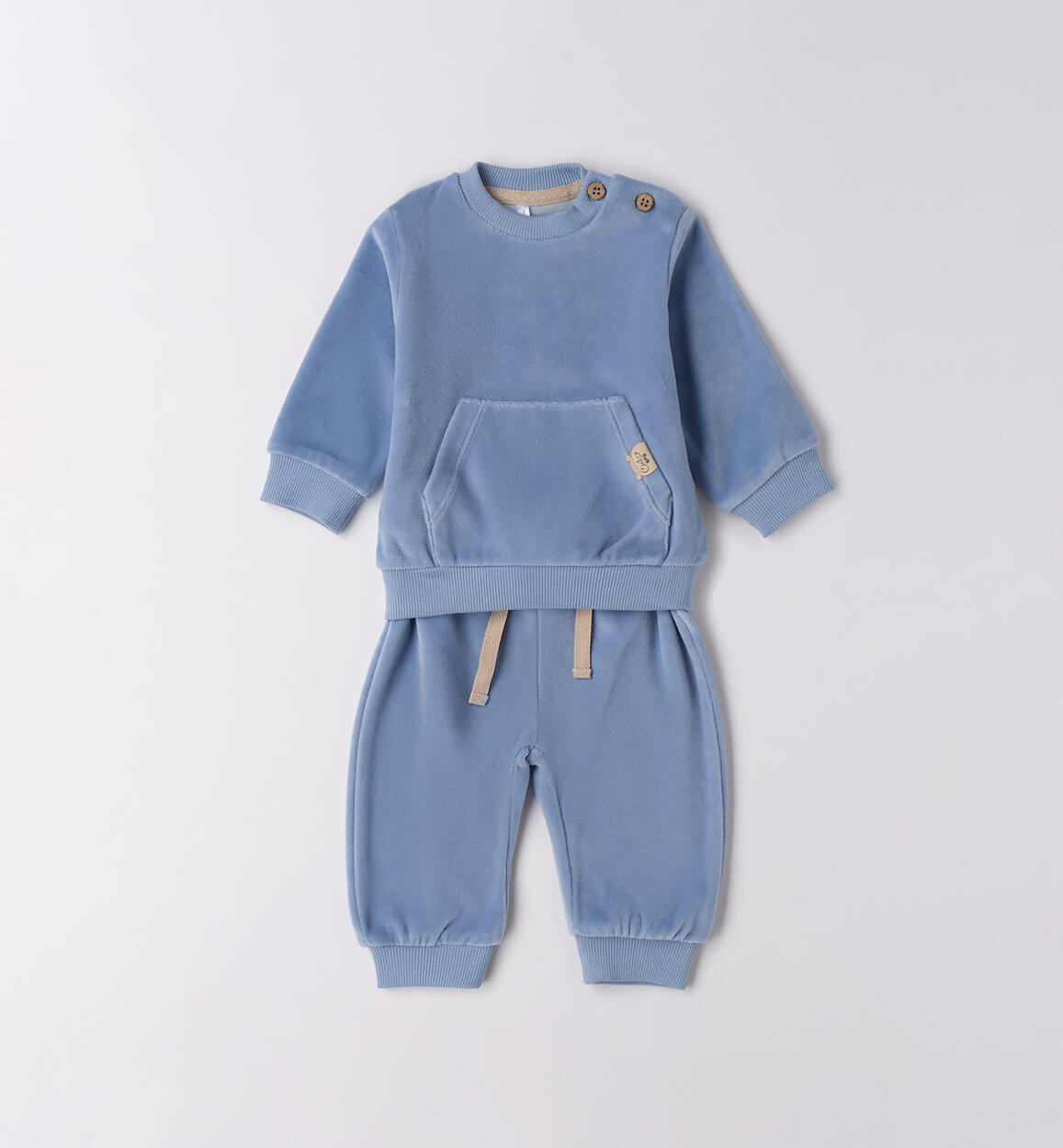 Tuta neonato invernale BLU iDO