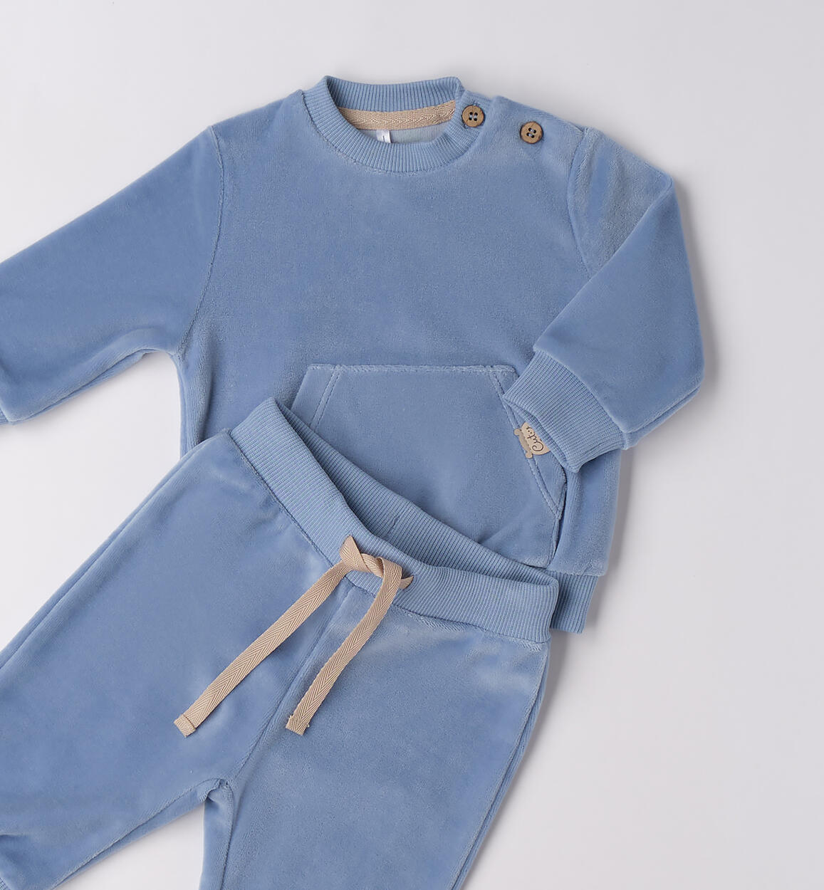 Tuta neonato invernale AZZURRO-3814 - 0024F01300