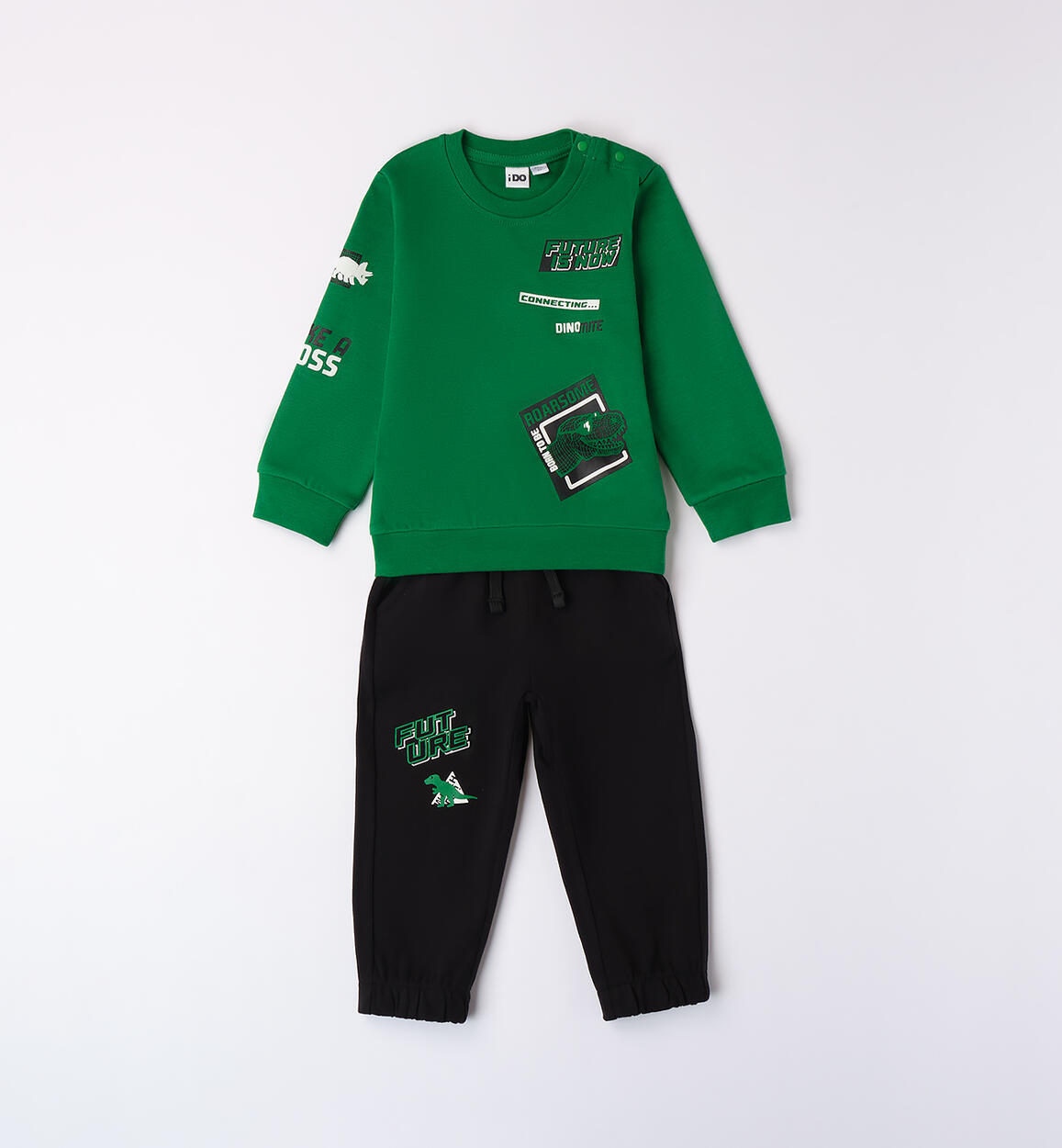 Tuta per bambino VERDE iDO
