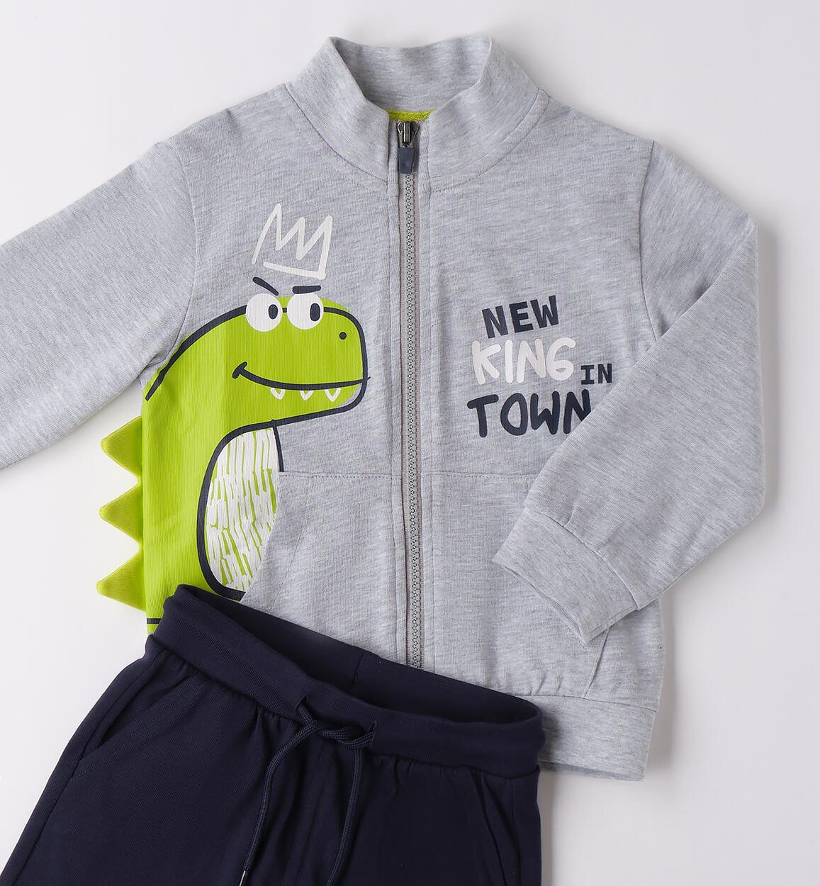 Tuta per bambino iDO GRIGIO MELANGE-8992 - 1024B44000