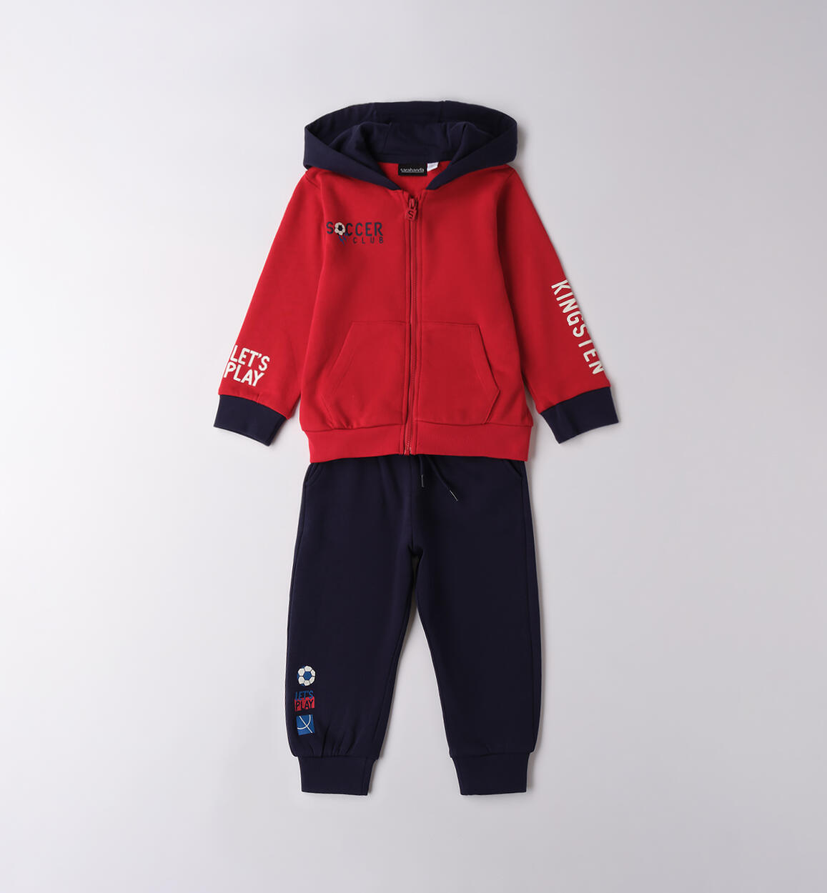 Tuta per bambino ROSSO Sarabanda