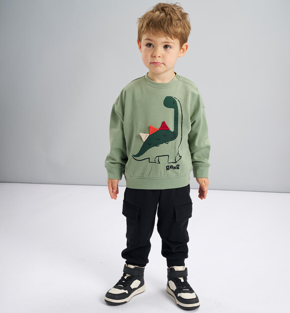 Tuta per bambino VERDE iDO