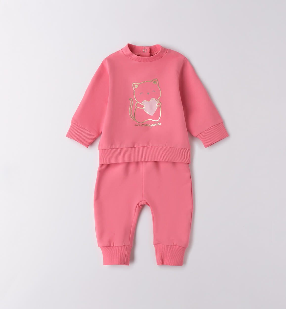 Tuta per bimba neonata ROSA iDO