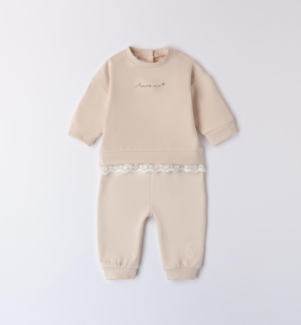Tuta per bimba neonata PANNA iDO