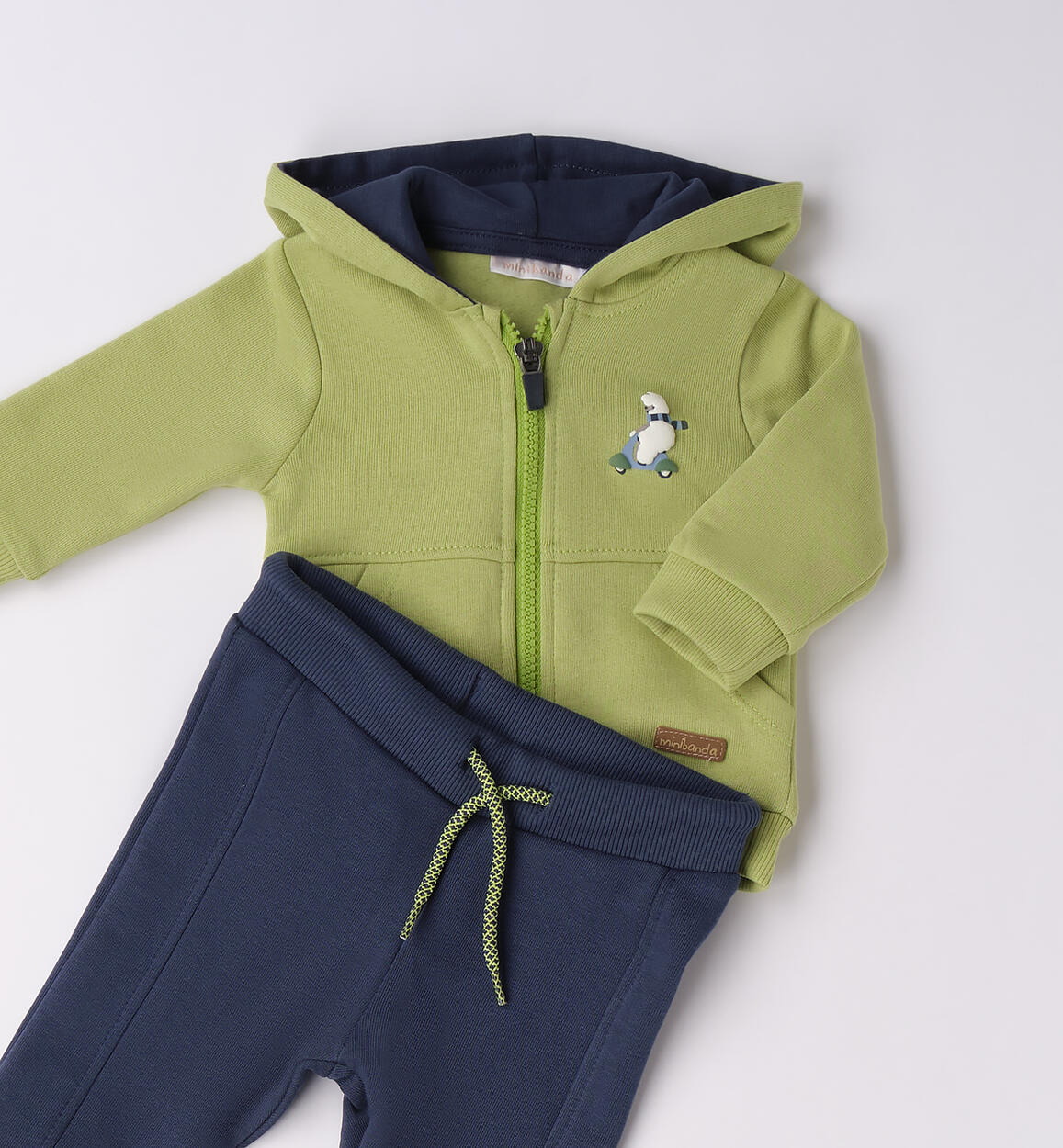 Tuta per bimbo neonato VERDE-5223 - 0023F63200