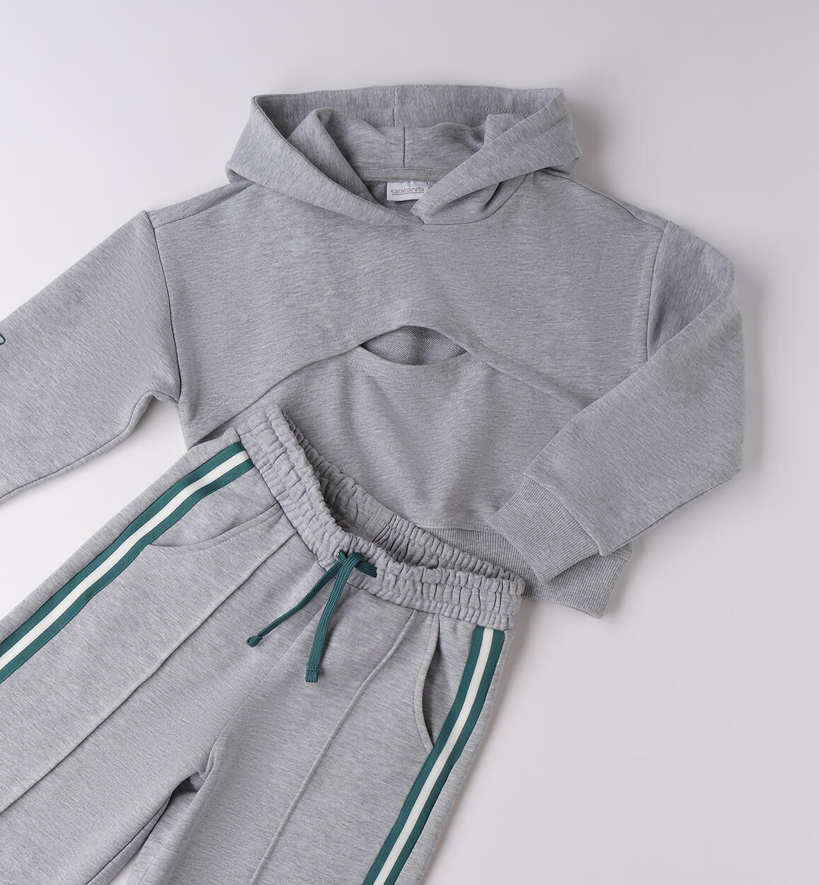 Tuta per ragazza GRIGIO MELANGE-8992 - 2840F48100
