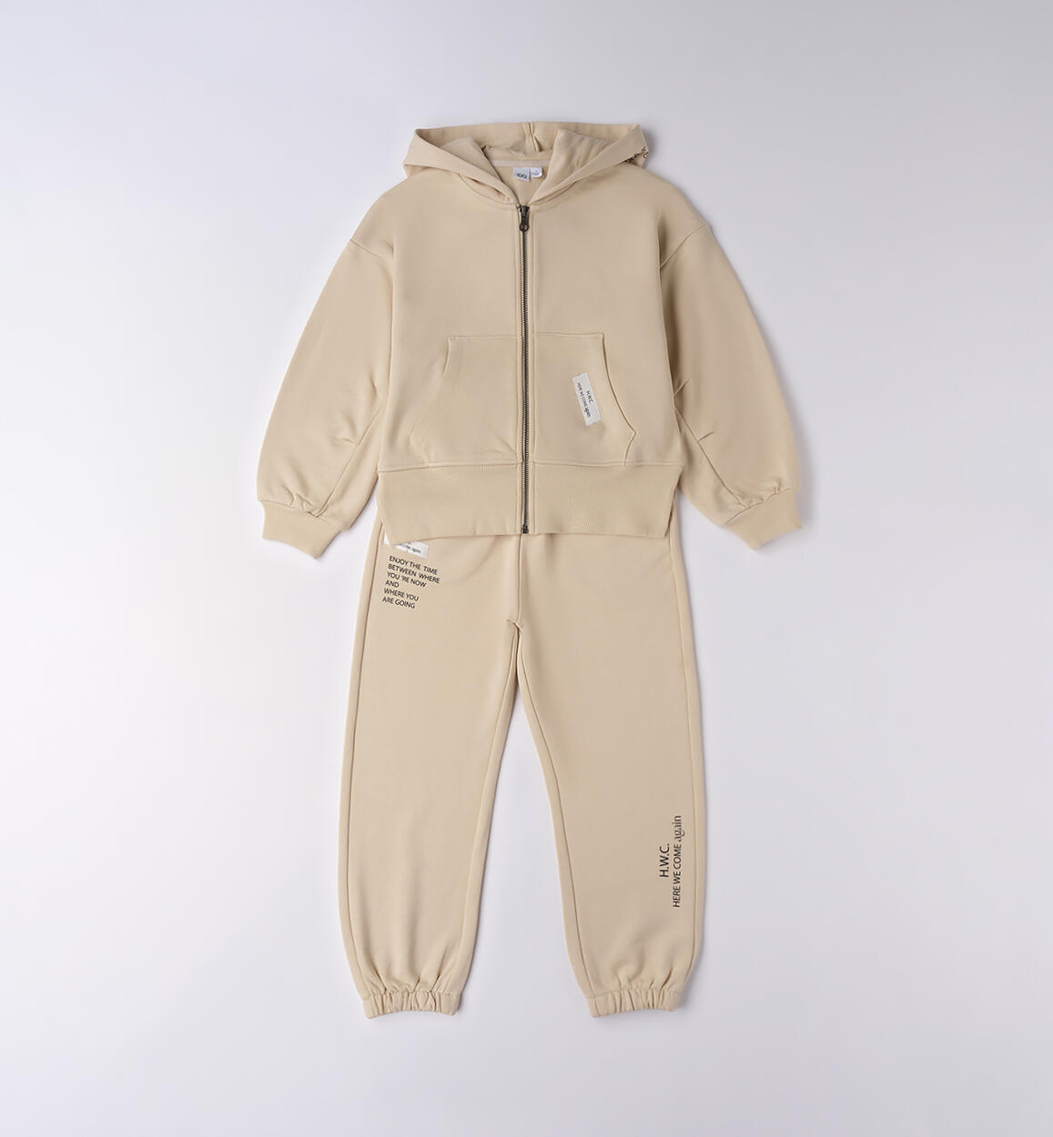 Tuta per ragazza BEIGE iDO
