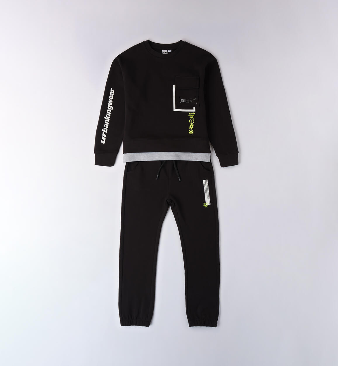 Tuta per ragazzo iDO NERO iDO