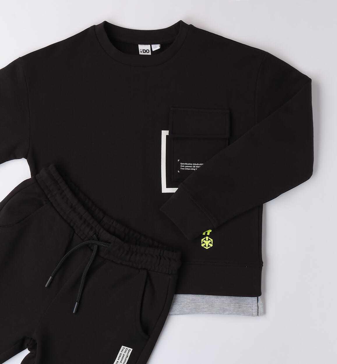 Tuta per ragazzo iDO NERO-0658 - 2824B79700