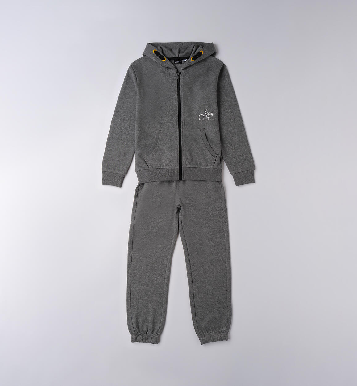 Tuta ragazzo sportiva GRIGIO Sarabanda