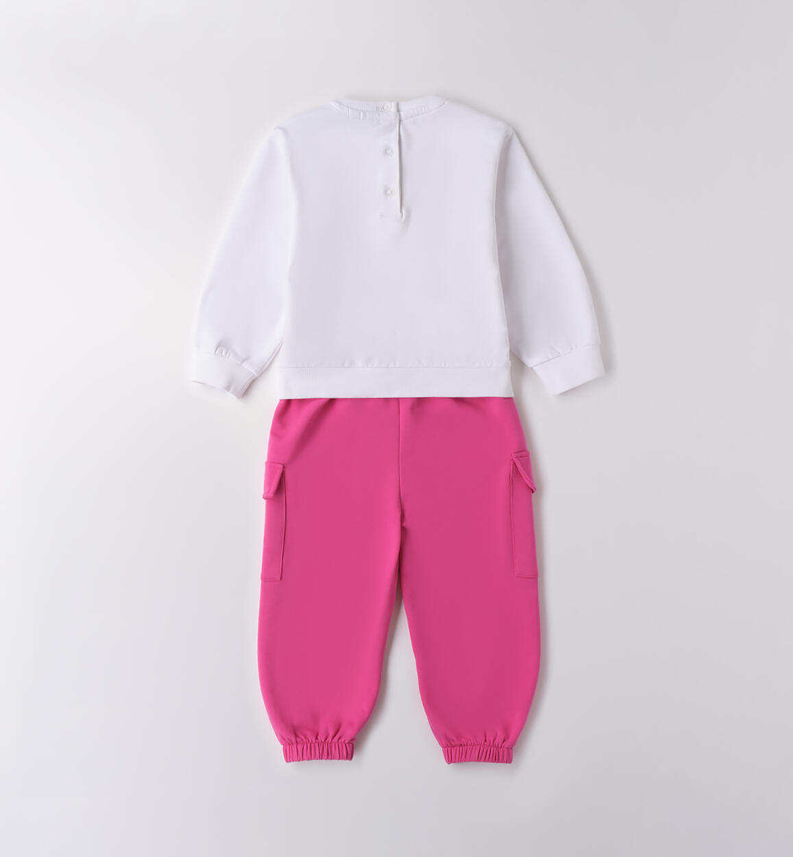 Tuta Sarabanda per bambina BIANCO-0113 - 1040B24100