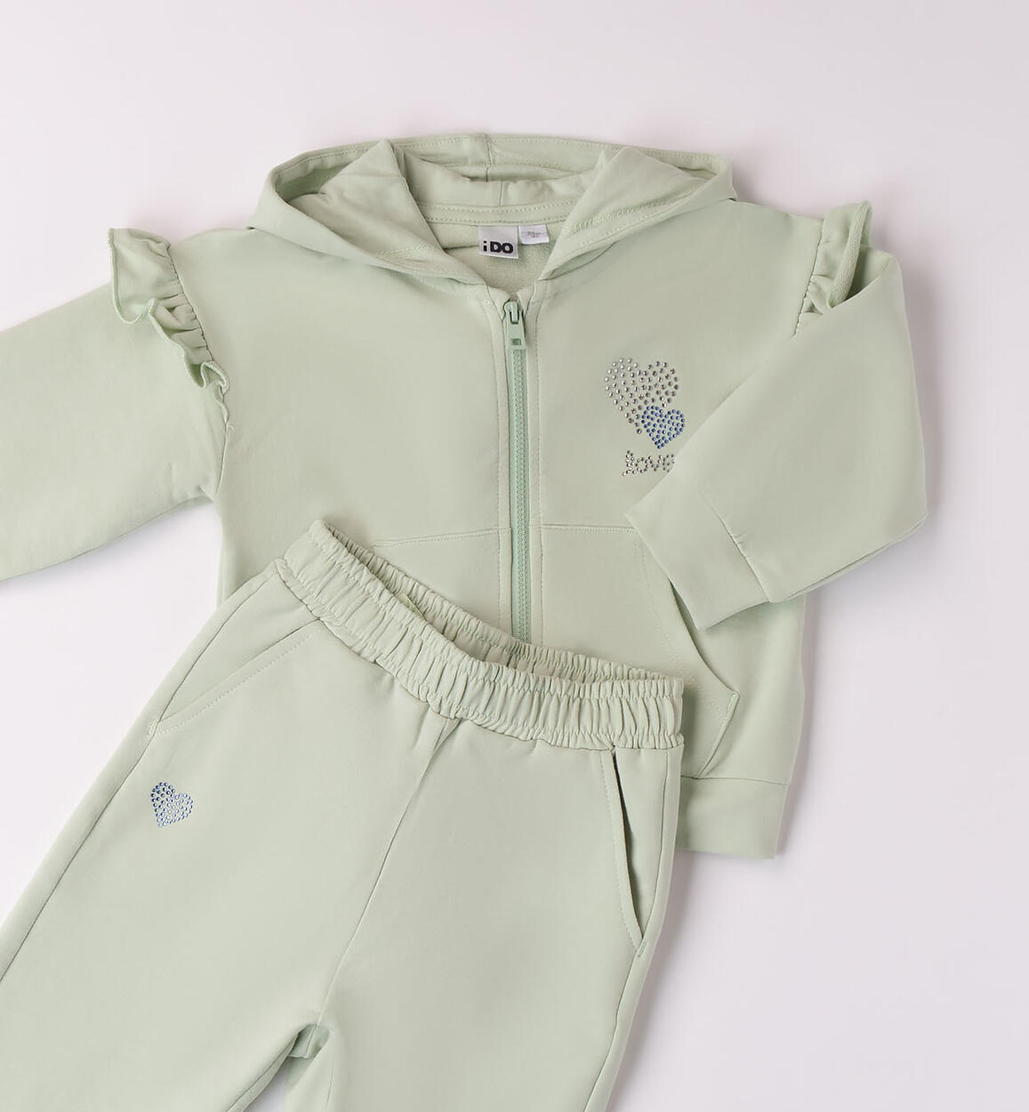 Tuta sportiva bambina VERDE-4843 - 1044828300