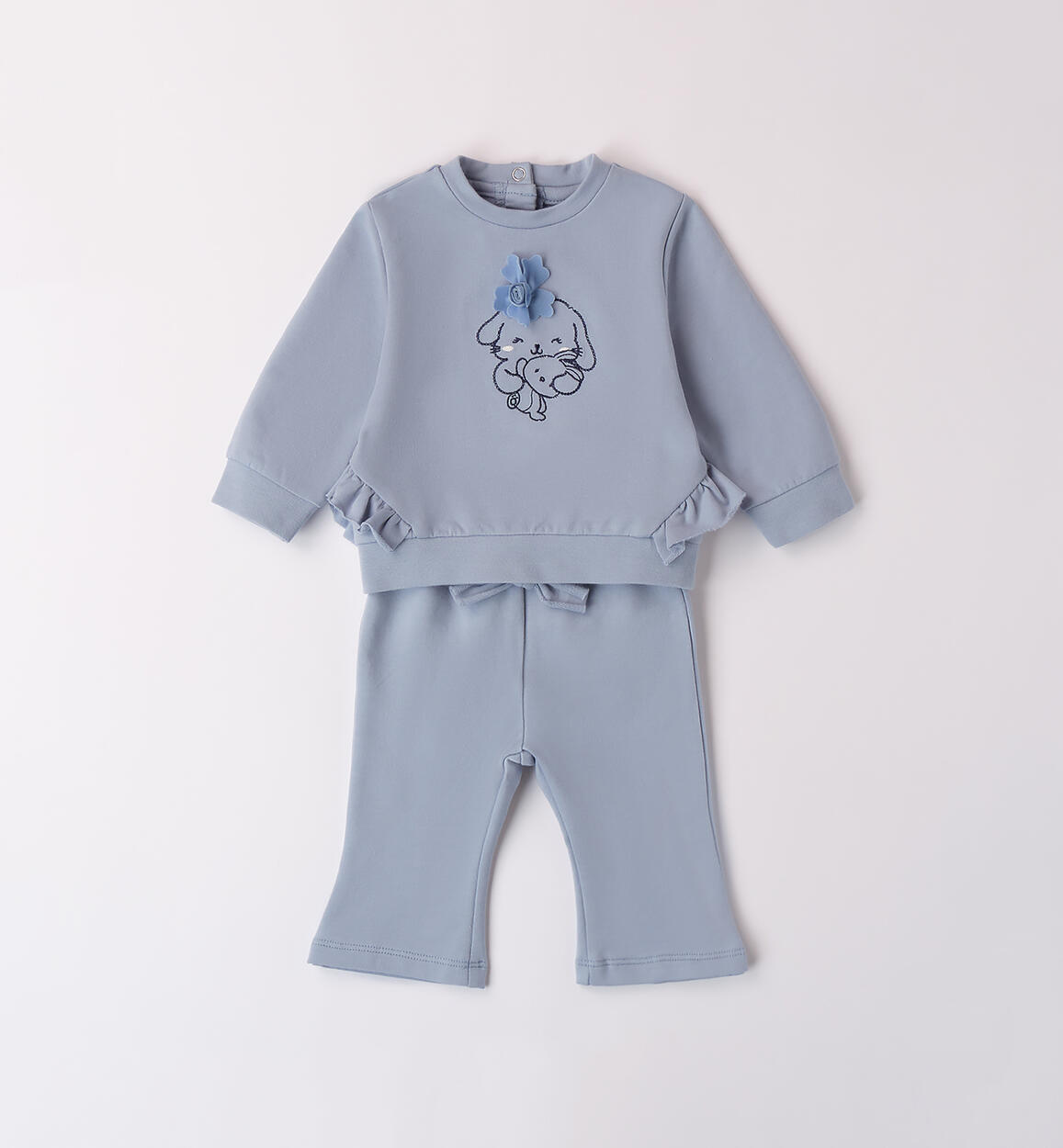 Tuta sportiva bimba AZZURRO Minibanda