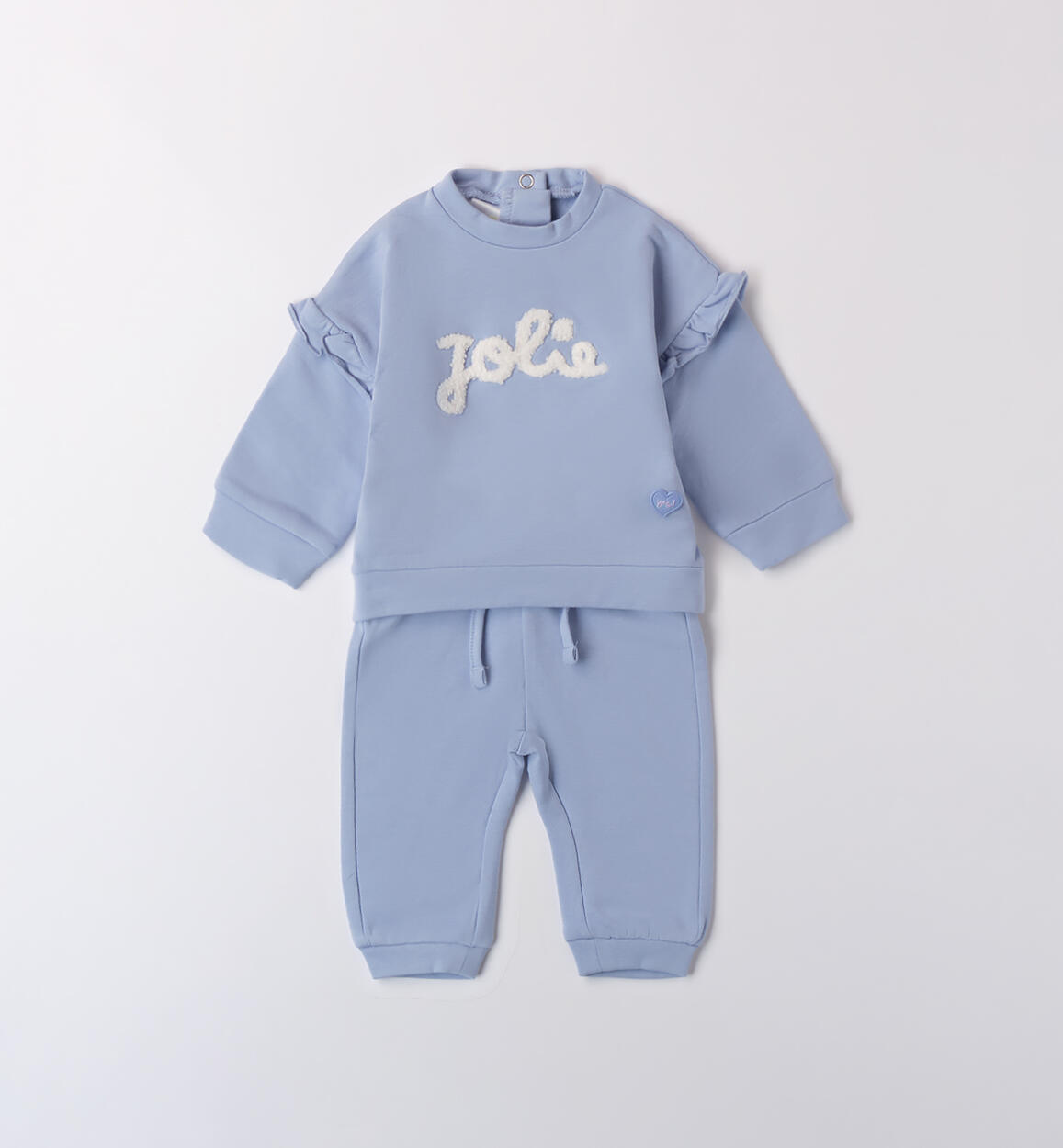 Tuta sportiva neonata AZZURRO iDO