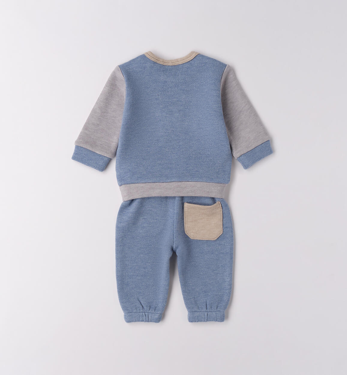 Tuta sportiva neonato GRIGIO MELANGE-8992 - 0023F63400
