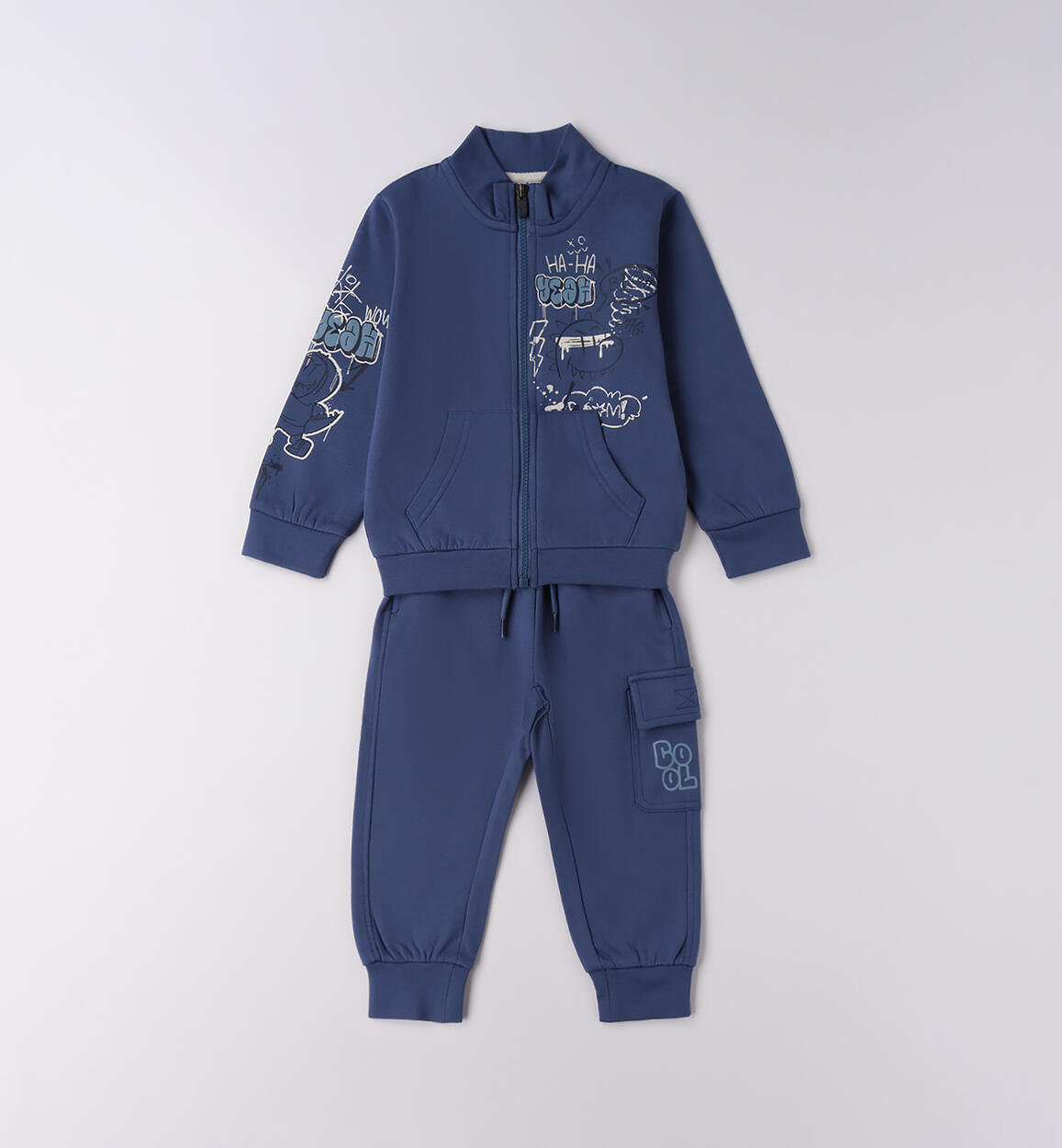 Tuta sportiva per bambino BLU iDO