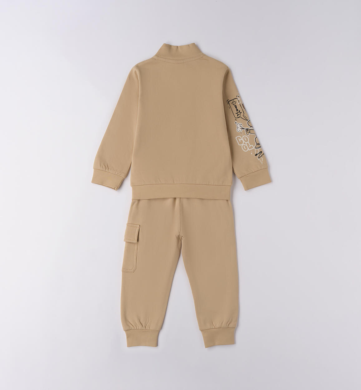 Tuta sportiva per bambino BEIGE-0731 - 1024F71700
