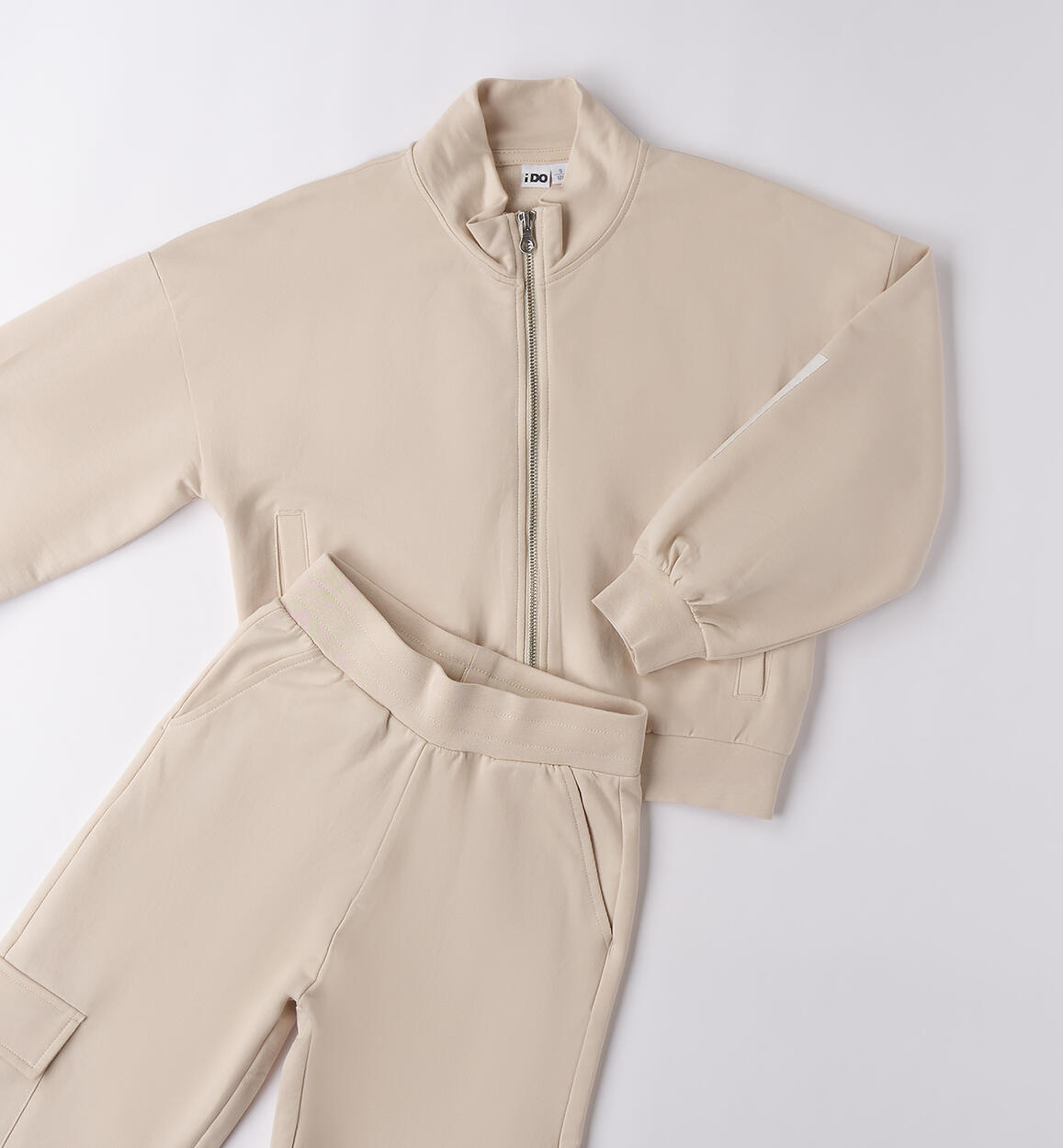 Tuta sportiva ragazza BEIGE-0172 - 2844B68400