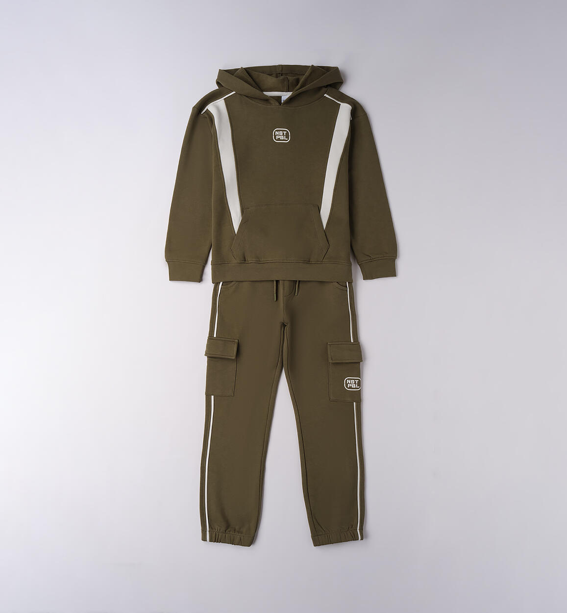 Tuta sportiva ragazzo VERDE iDO