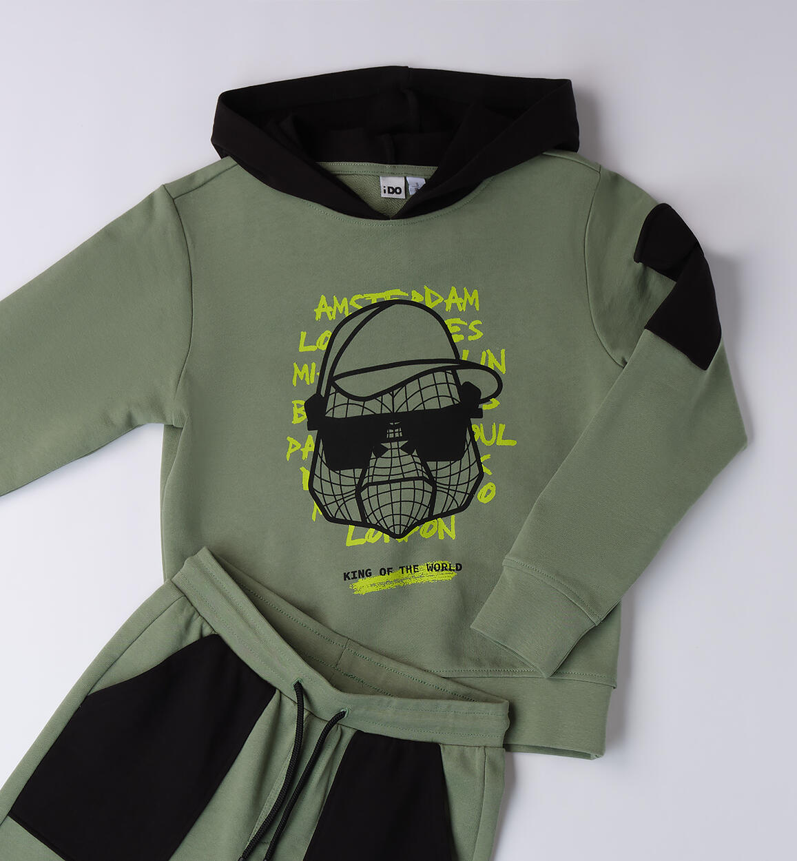 Tuta sportiva ragazzo VERDE SALVIA-4921 - 2824B79800