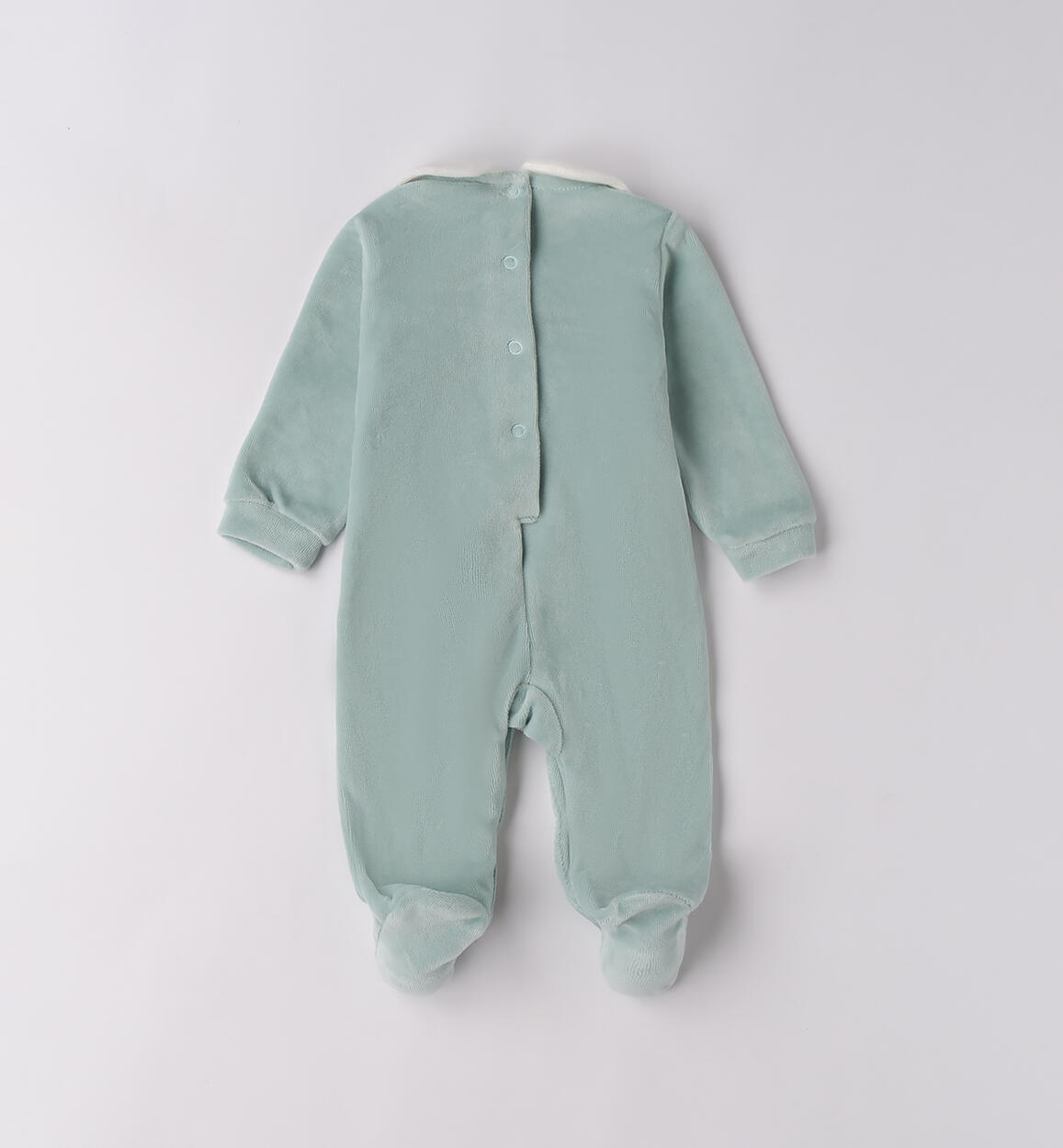 Tutina ciniglia neonata VERDE CHIARO-4221 - 0704F18700