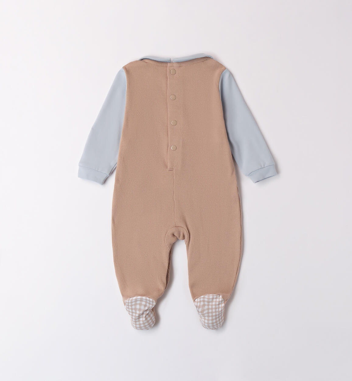 Tutina cotone neonato BEIGE-0437 - 0284B02600