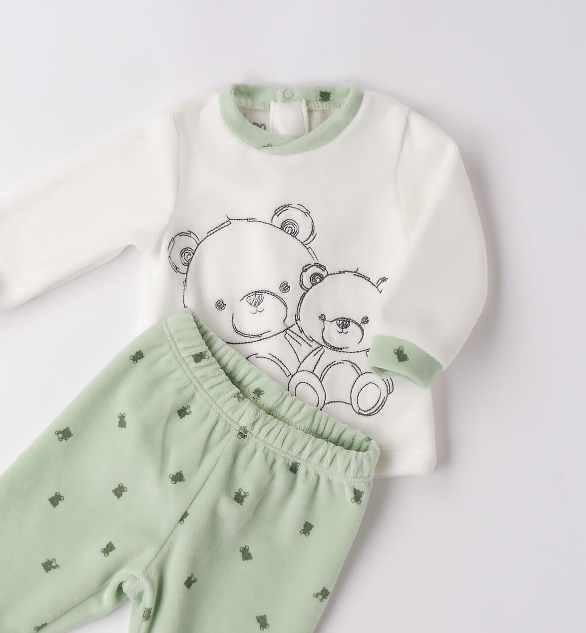 Tutina cotone neonato PANNA-0112 - 0024F00300