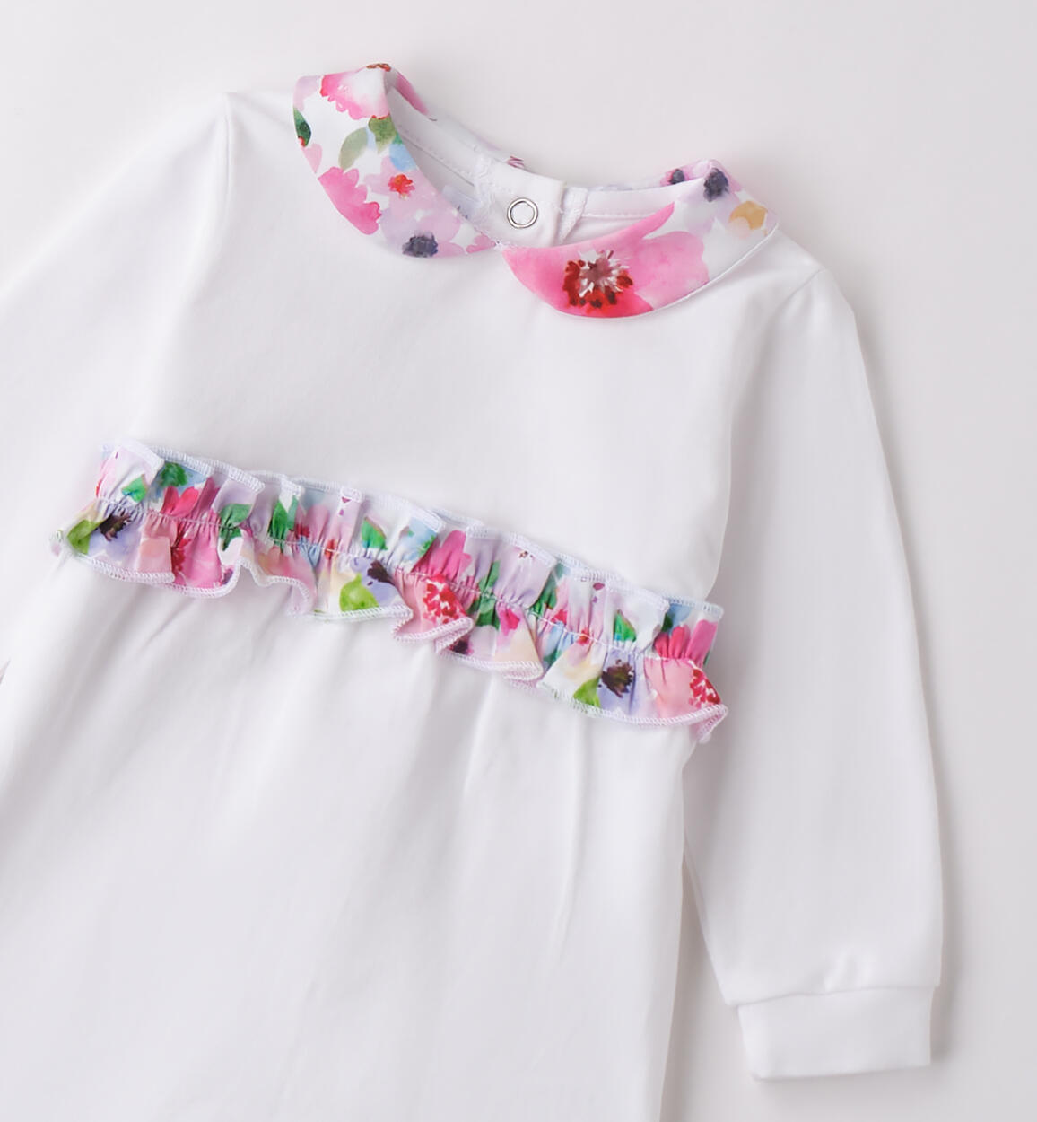 Tutina da neonata Minibanda BIANCO-0113 - 0703B77700