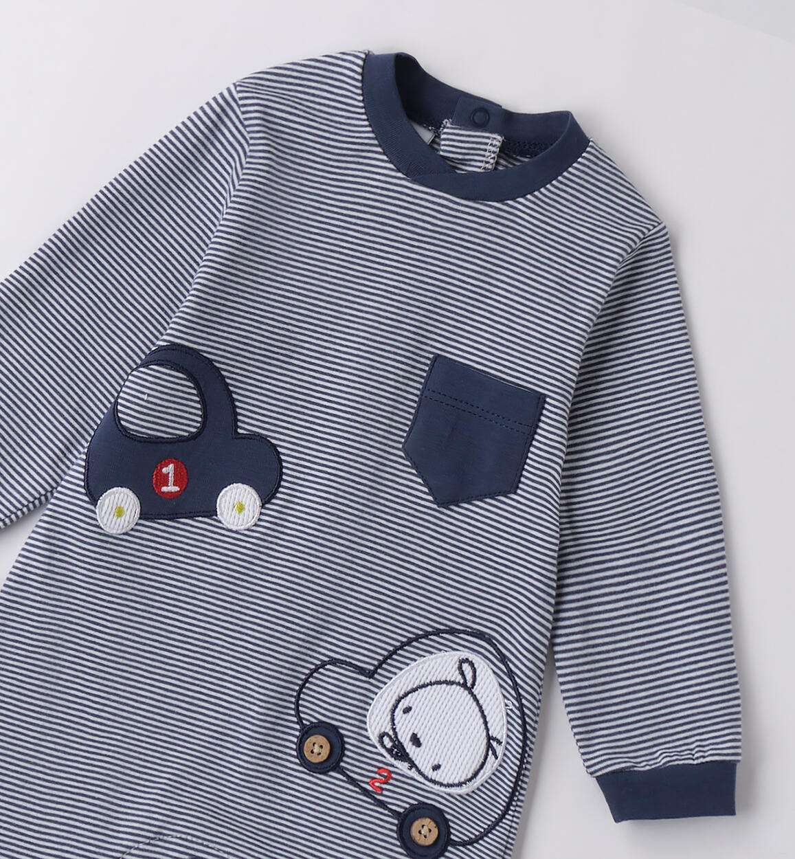 Tutina estiva neonato BLU-3656 - 0284B02800