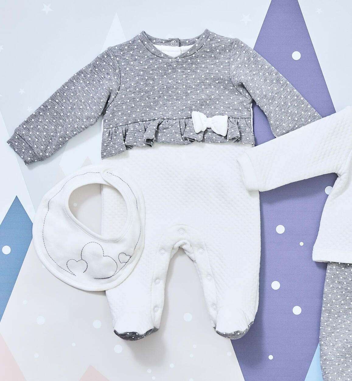 Tutina iDO neonata GRIGIO iDO