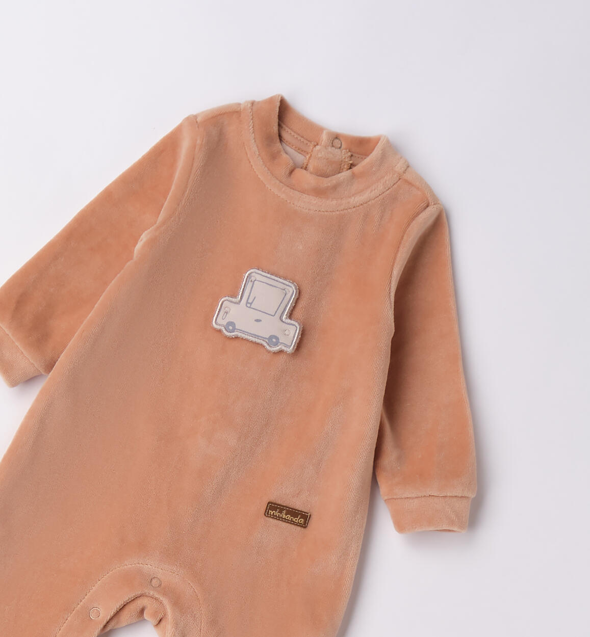 Tutina in ciniglia da neonato BISCUIT-0945 - 0283F64900