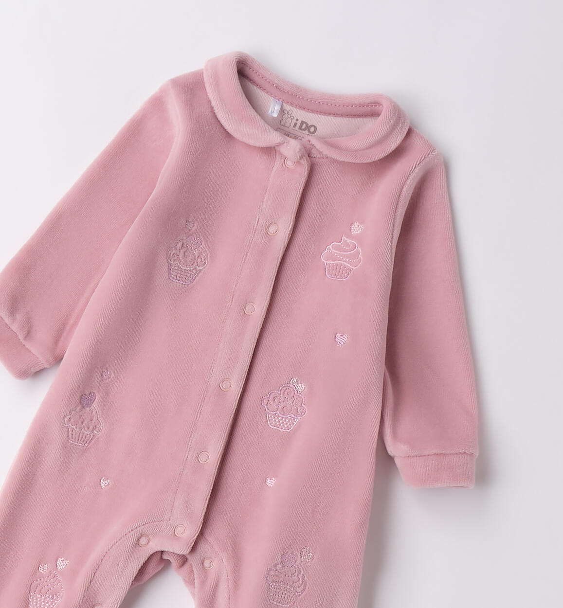 Tutina in ciniglia neonata MAUVE-2783 - 0704F19100