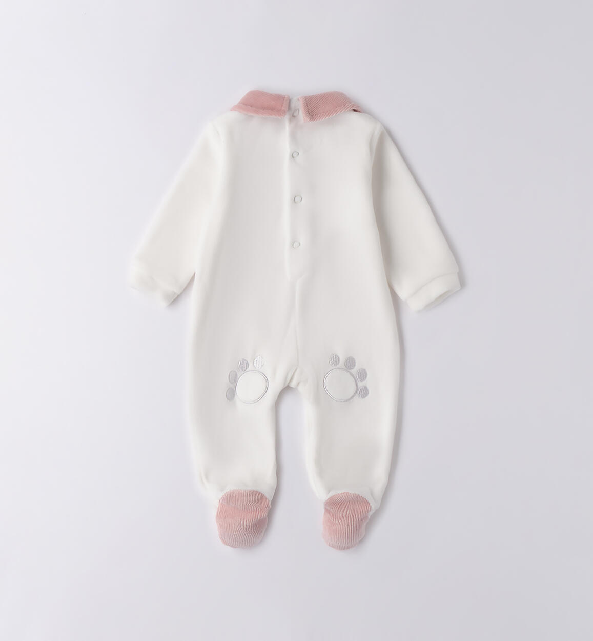 Tutina in ciniglia per neonato  LIGHT PINK-2921 - 0283F64400