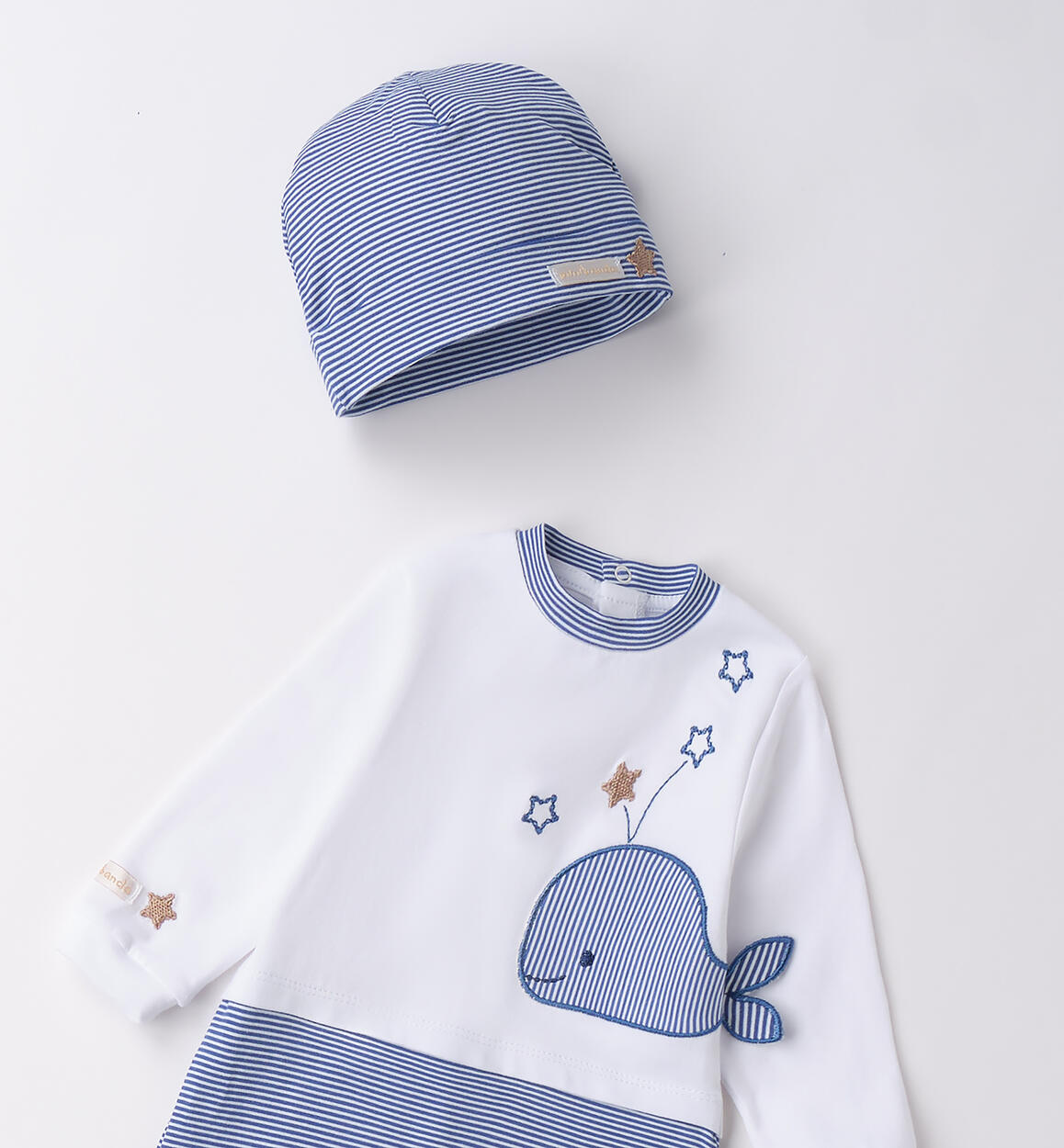 Tutina Minibanda neonato BIANCO-0113 - 0283B66800