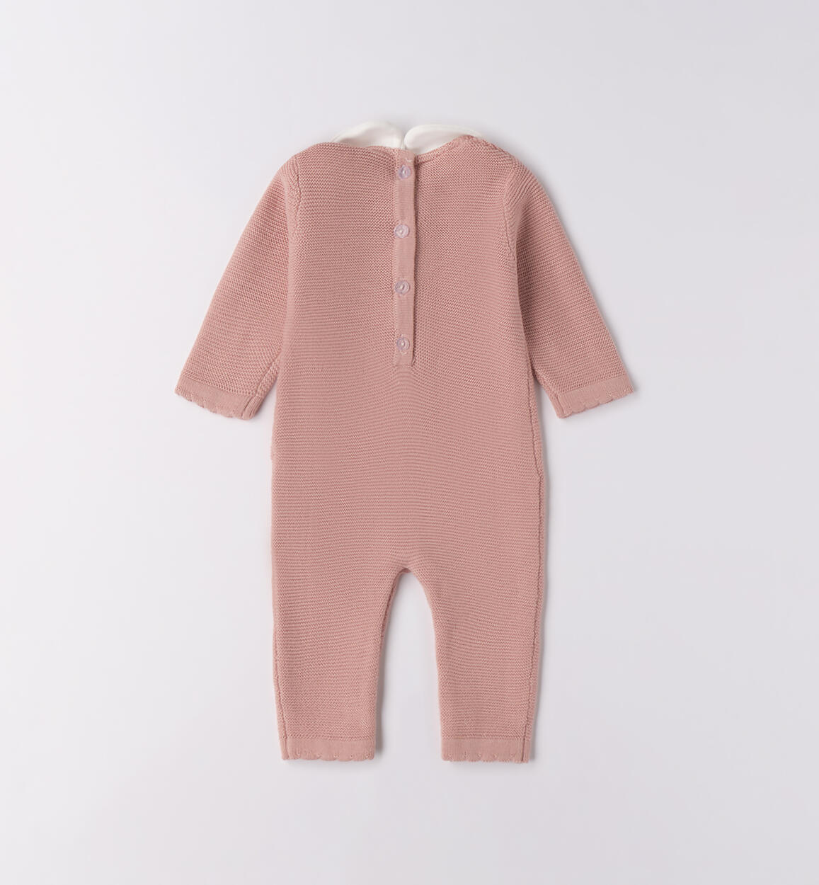 Tutina neonata 100% cotone LIGHT PINK-2921 - 0704F19200