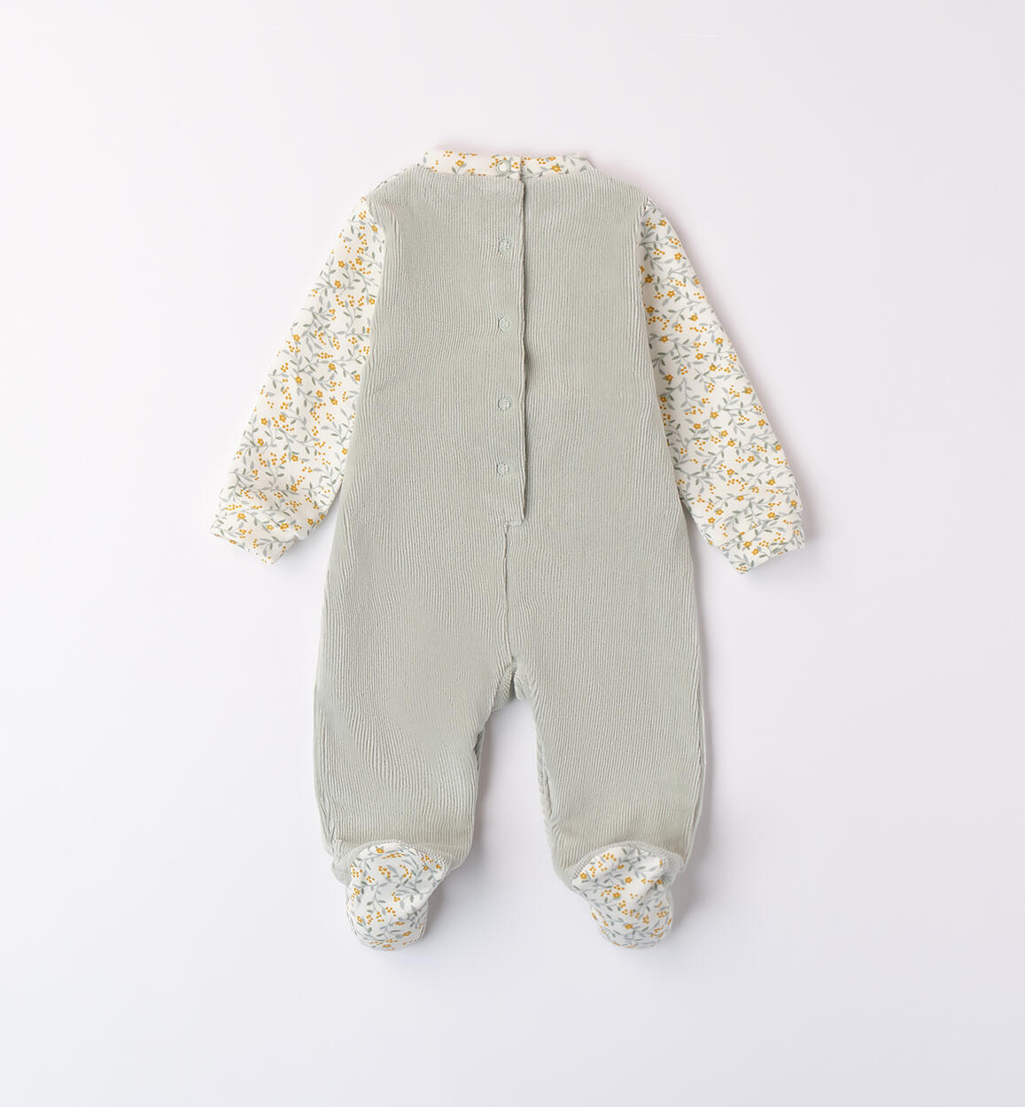 Tutina neonata bi-color PANNA-VERDE-6ATL - 0704A24500