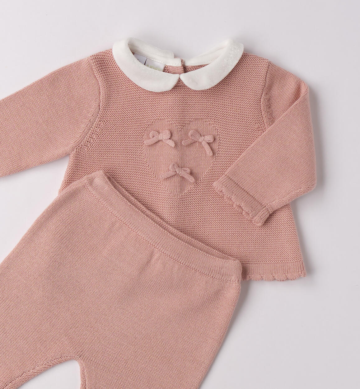 Tutina neonata due pezzi LIGHT PINK-2921 - 0044F19800