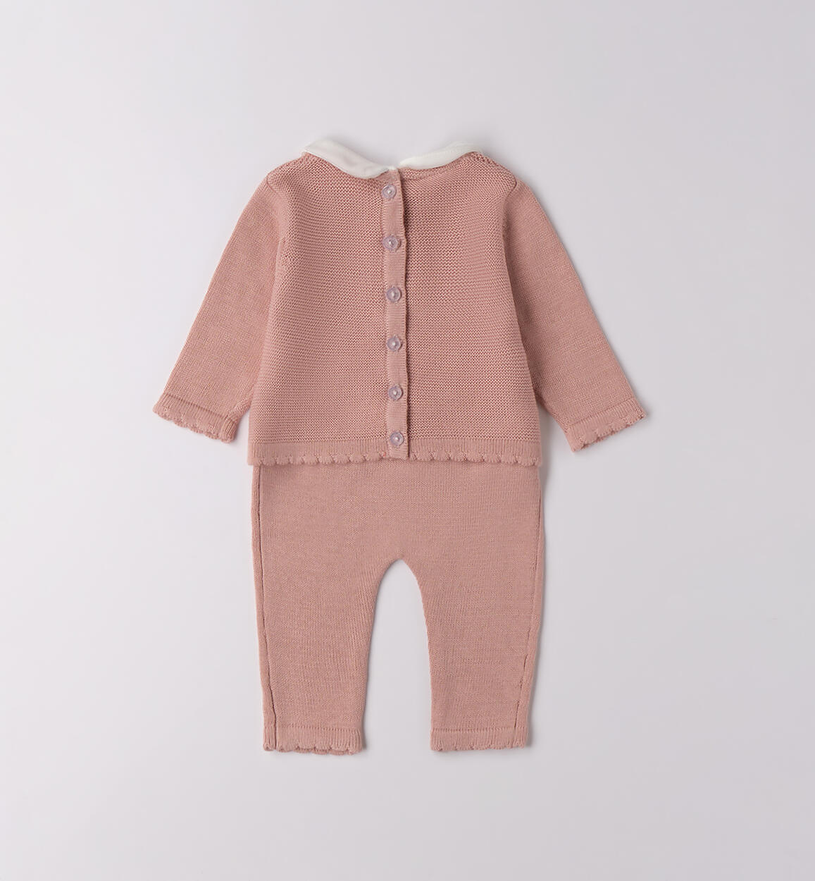 Tutina neonata due pezzi LIGHT PINK-2921 - 0044F19800