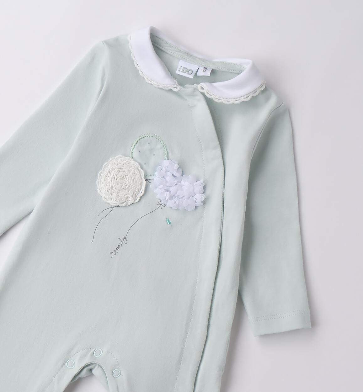 Tutina neonata estiva LIGHT GREEN-4131 - 0704B08800