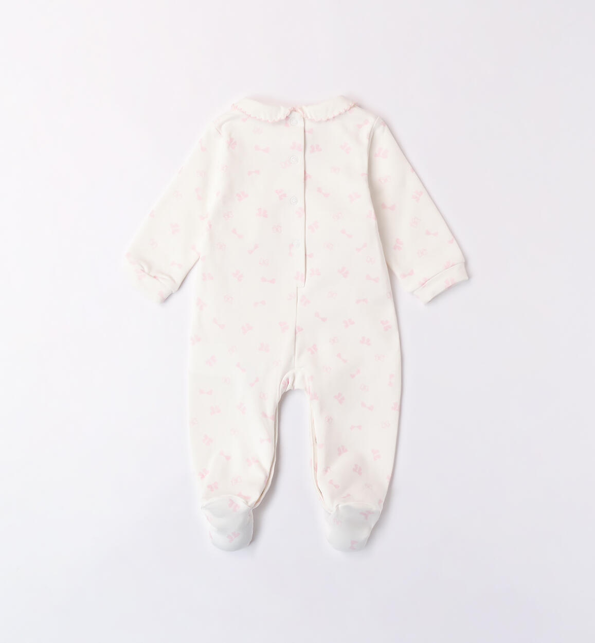 Tutina neonata invernale PANNA-ROSA-6ATQ