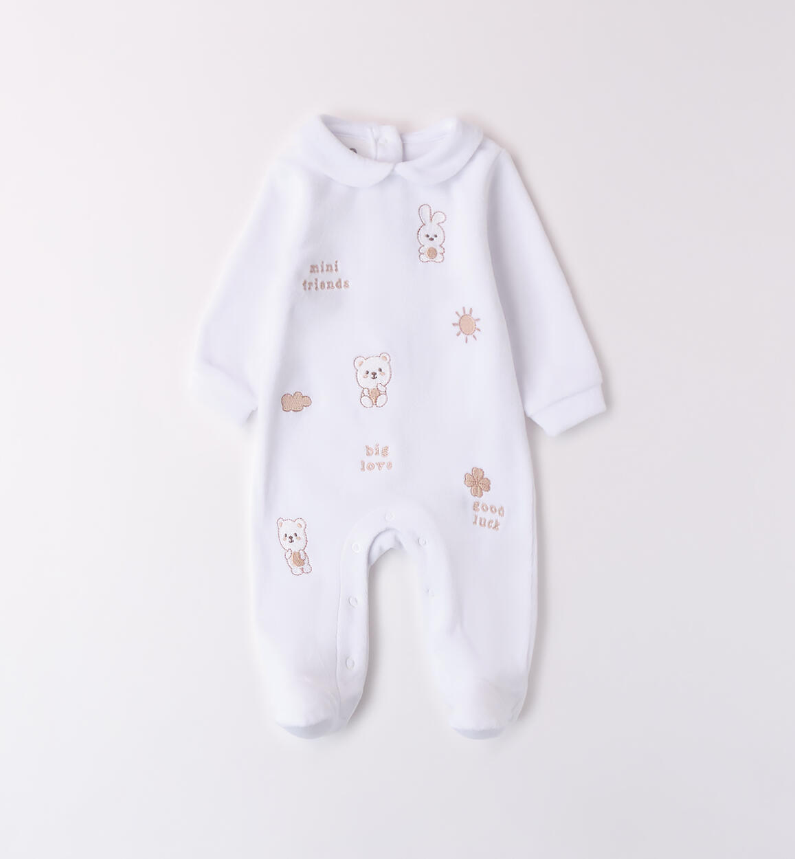 Tutina neonati unisex BIANCO-0113 - 0704B14400