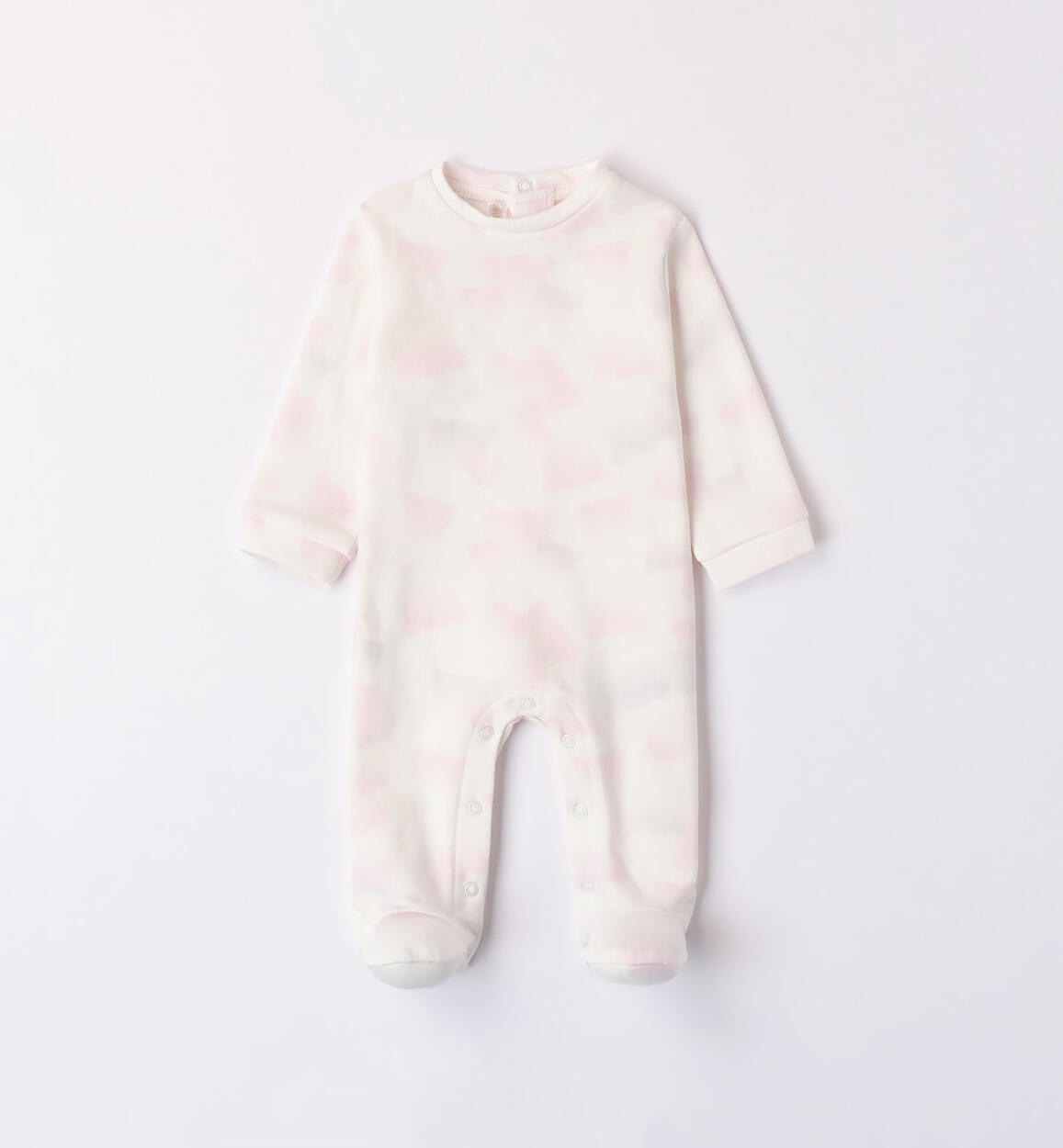 Tutina neonato cotone organico ROSA Minibanda
