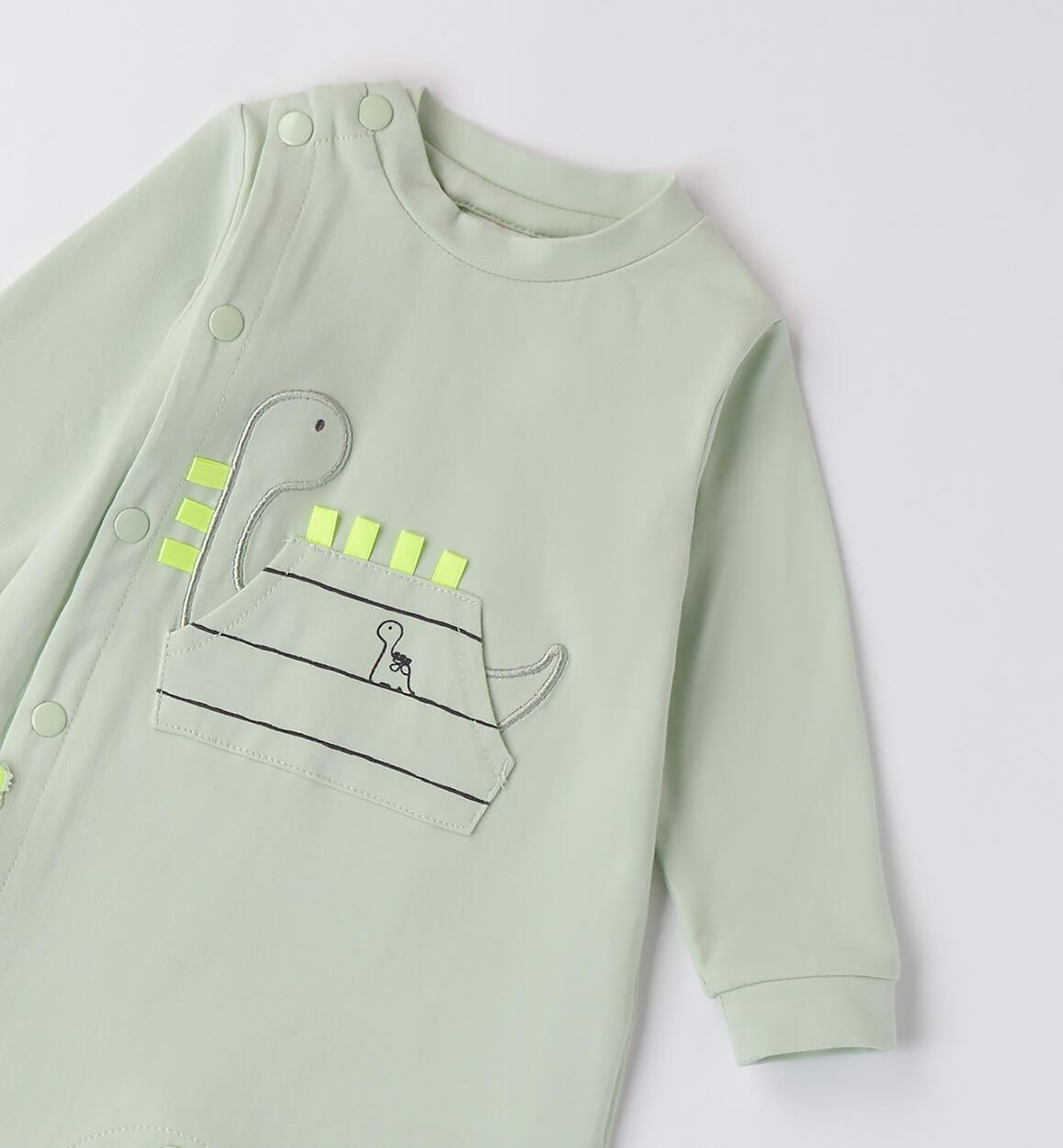 Cotton Baby Romper VERDE-4843 - 0284B02300