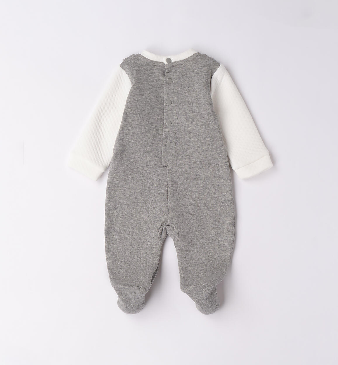 Tutina neonato iDOMini GRIGIO MELANGE-8967 - 0284F02400