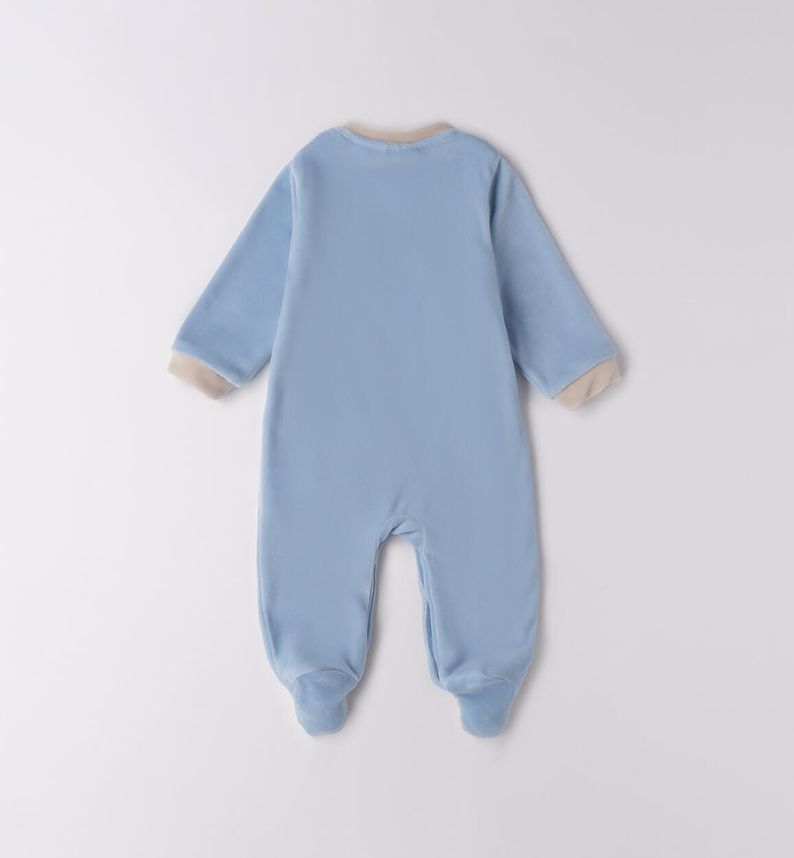 Tutina neonato in ciniglia L.BLUE-3964 - 0283F65000