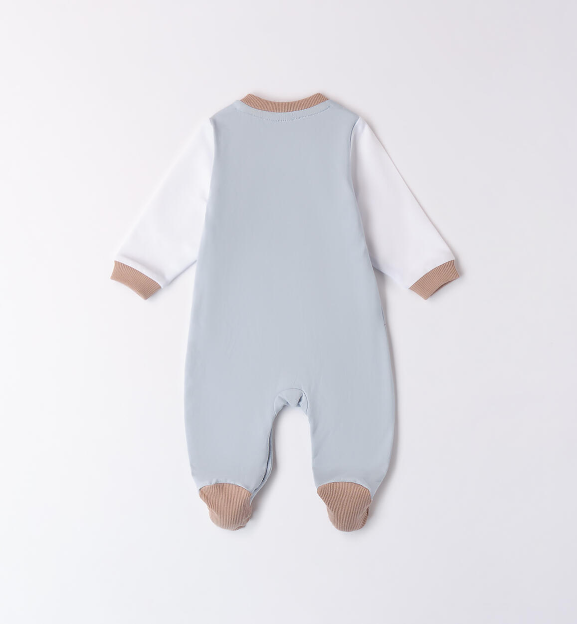 Tutina neonato in cotone CELESTIAL BLUE-3824 - 0284B02700