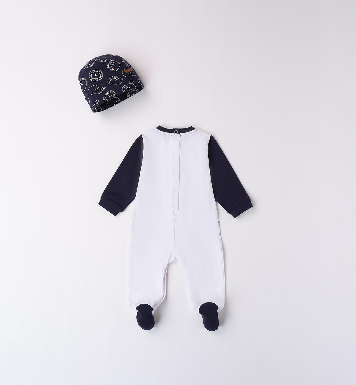 Tutina neonato Minibanda BIANCO-0113 - 0283B66500