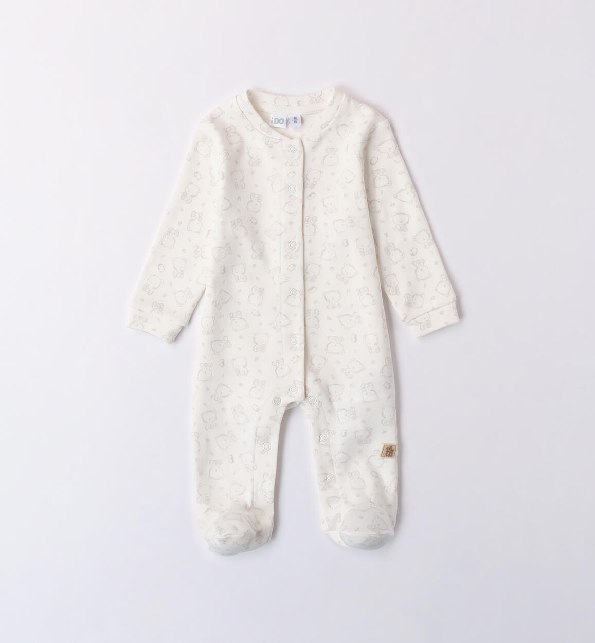 Tutina neonato modello unisex PANNA iDO