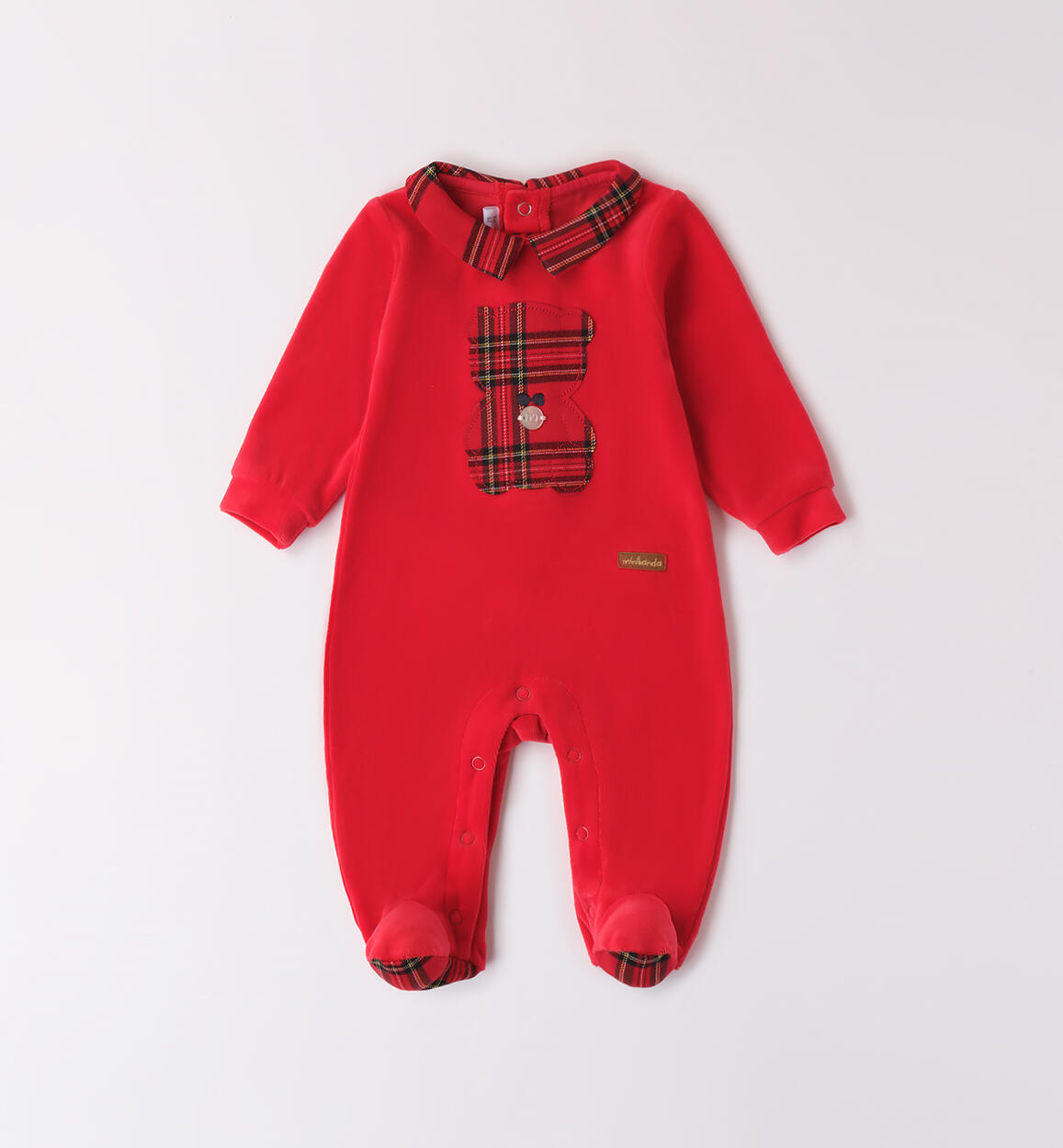 Tutina neonato Natale ROSSO Minibanda